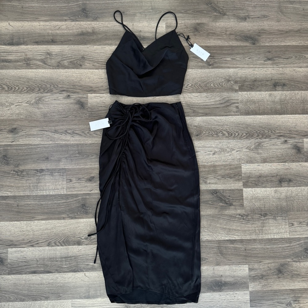 astr the label - south beach top & skirt - size xs